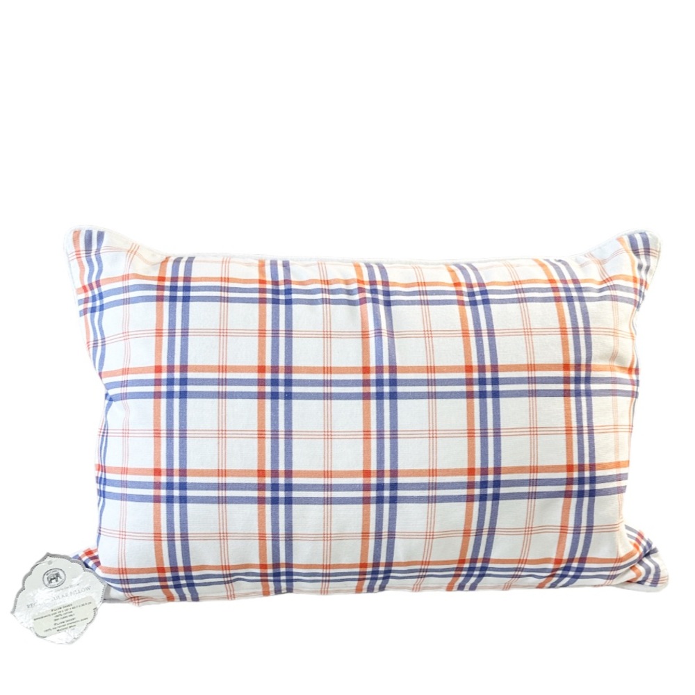 NEW Michel Design Works PAISLEY & PLAID Rectangle Pillow